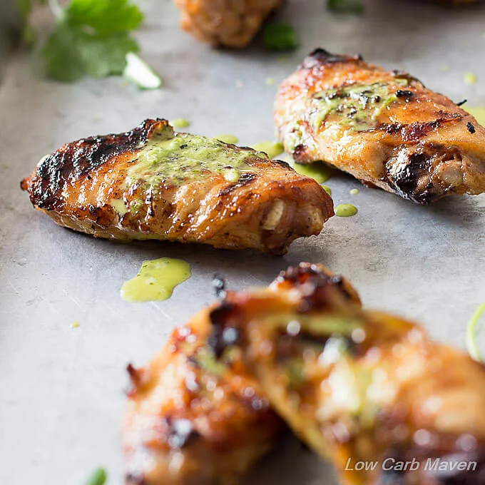 Hausgemachte indische Chicken-Tikka-Wings