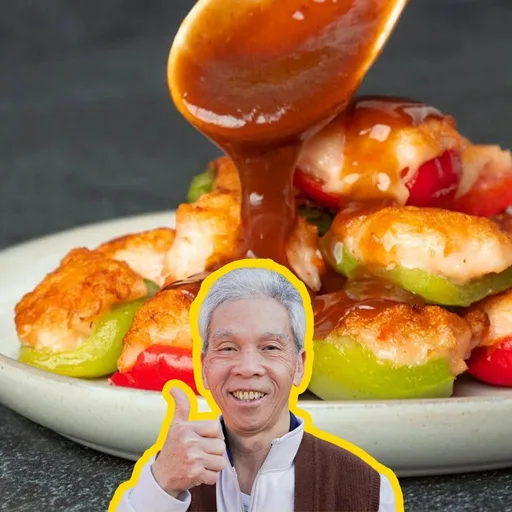 Los pimientos rellenos chinos que mi padre ha hecho 100.000 veces
