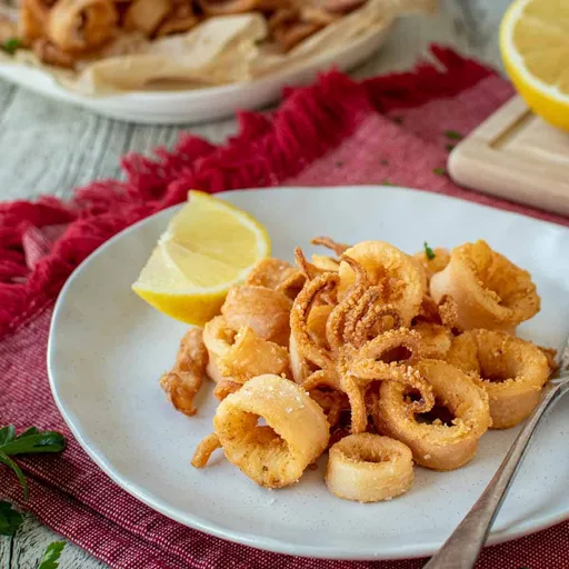 Receta de Calamari Fritti