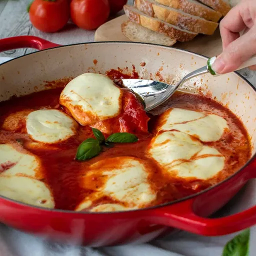 Receta de pollo a la pizzaiola