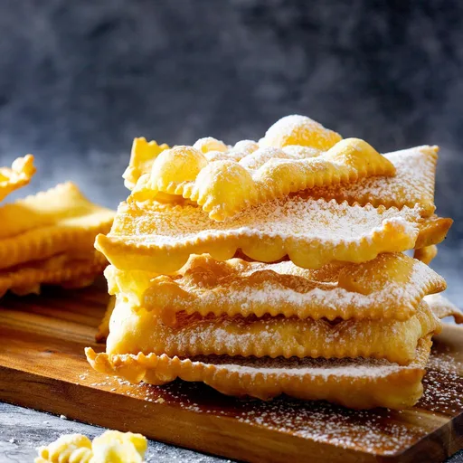 Chiacchiere (dulces fritos italianos)