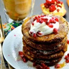 Panquecas de beterraba