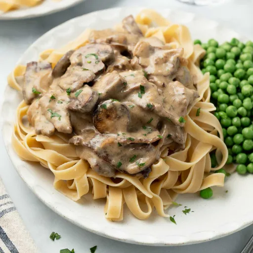 Gluten-Free Beef Stroganoff (Dairy-Free with Cashew Cream!)