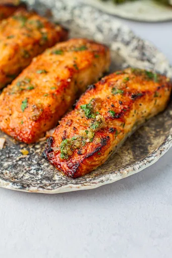 Air Fryer Honey Garlic Salmon Recipe