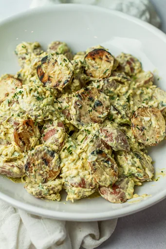 Ensalada de patatas a la parrilla