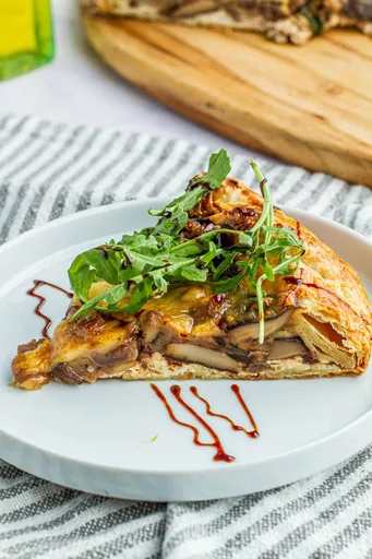 Mushroom & Onion Galette