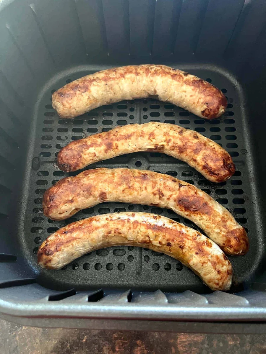 Loukaniko Greek Sausage In The Air Fryer