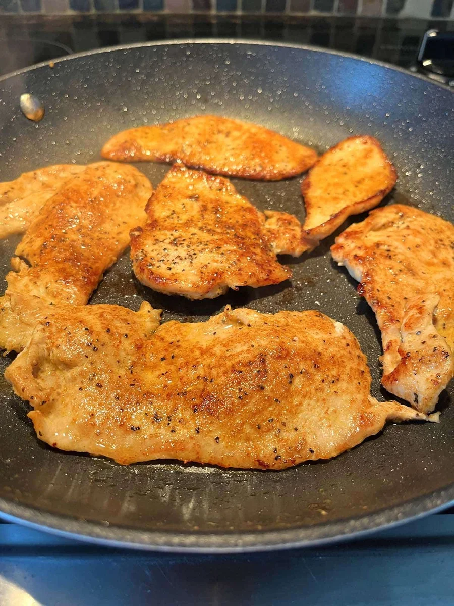Pan Fried Chicken Cutlets