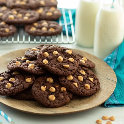 Chocolate Peanut Butter Chip Cookies