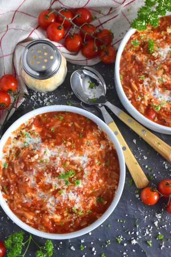 Orzo Tomato Soup