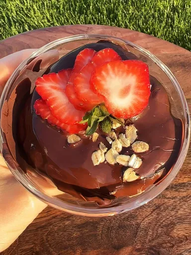 Brownie en taza (sin gluten, receta de 10 minutos al microondas)