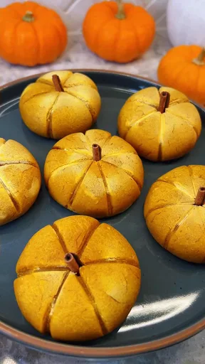 Mochi de calabaza: receta de postre otoñal horneado, vegano y sin gluten