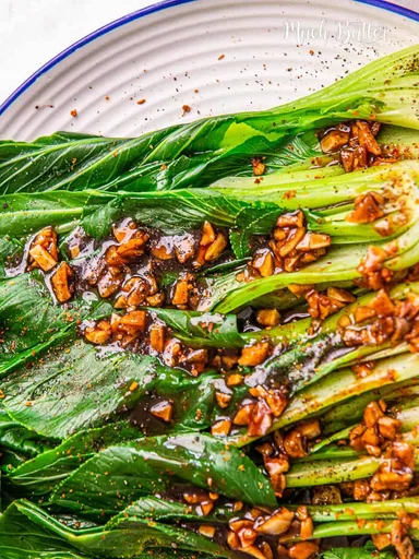 Bok Choy al Ajo
