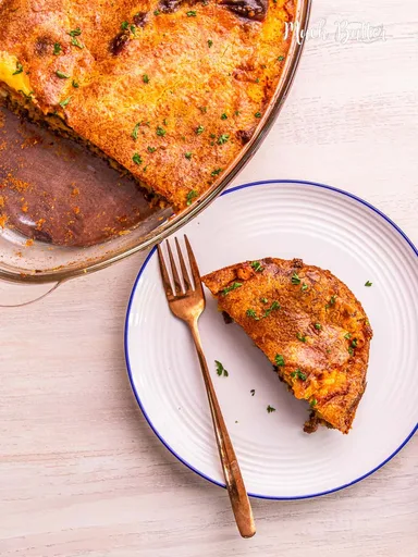 Impossible Cheeseburger Pie