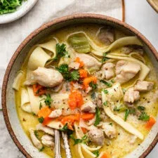 Creamy Chicken Noodle Soup Recipe