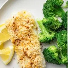 Receta de bacalao crujiente con costra de panko