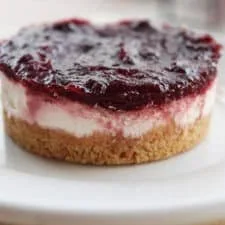 Tarta de queso griega sin horno con yogur