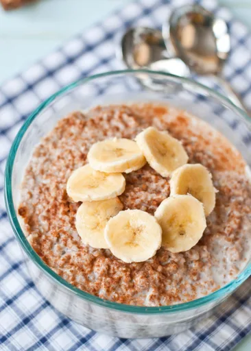 Bulgur de Desayuno con Plátano y Canela