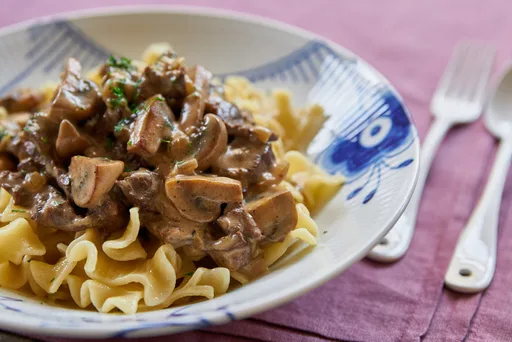 Stroganoff de Res