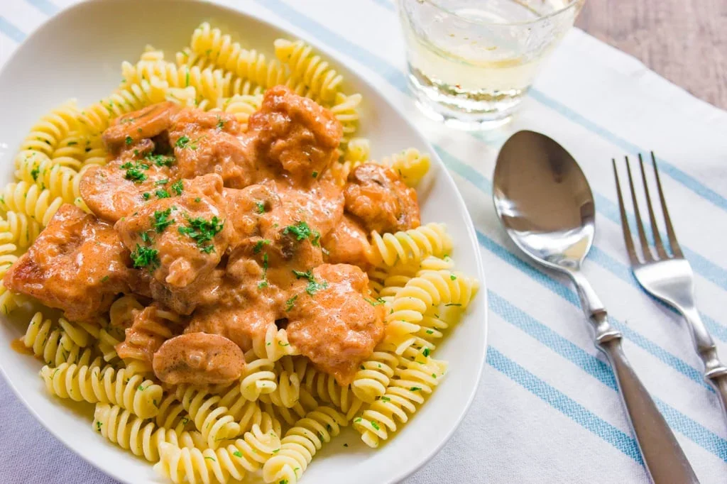 Chicken Stroganoff