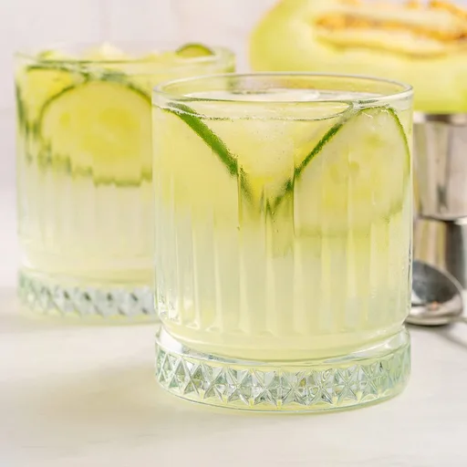 Cóctel de Vodka y Pepino con Melón