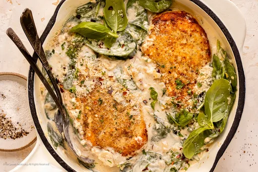 Receta de pollo a la florentina