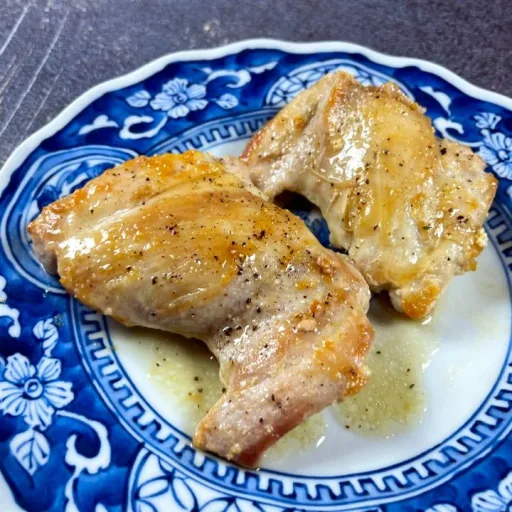 Muslos de pollo a la sartén