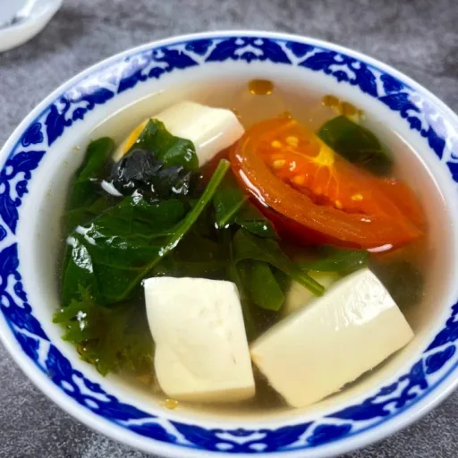 Vegetable Tofu Soup Recipe