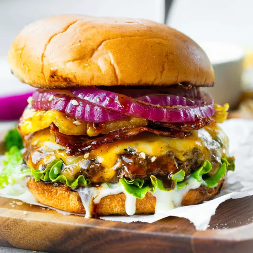 Teriyaki Pina Colada Burger