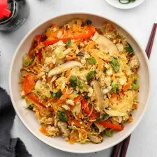 Vegan Eggroll Bowls
