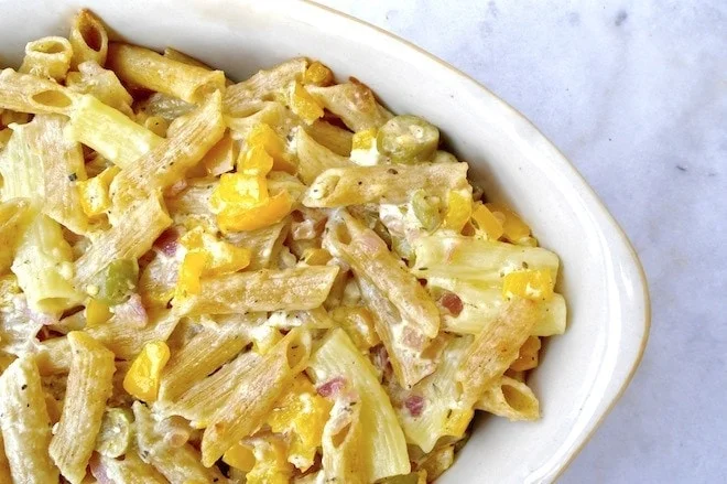 Greek Style Mac and (Feta) Cheese