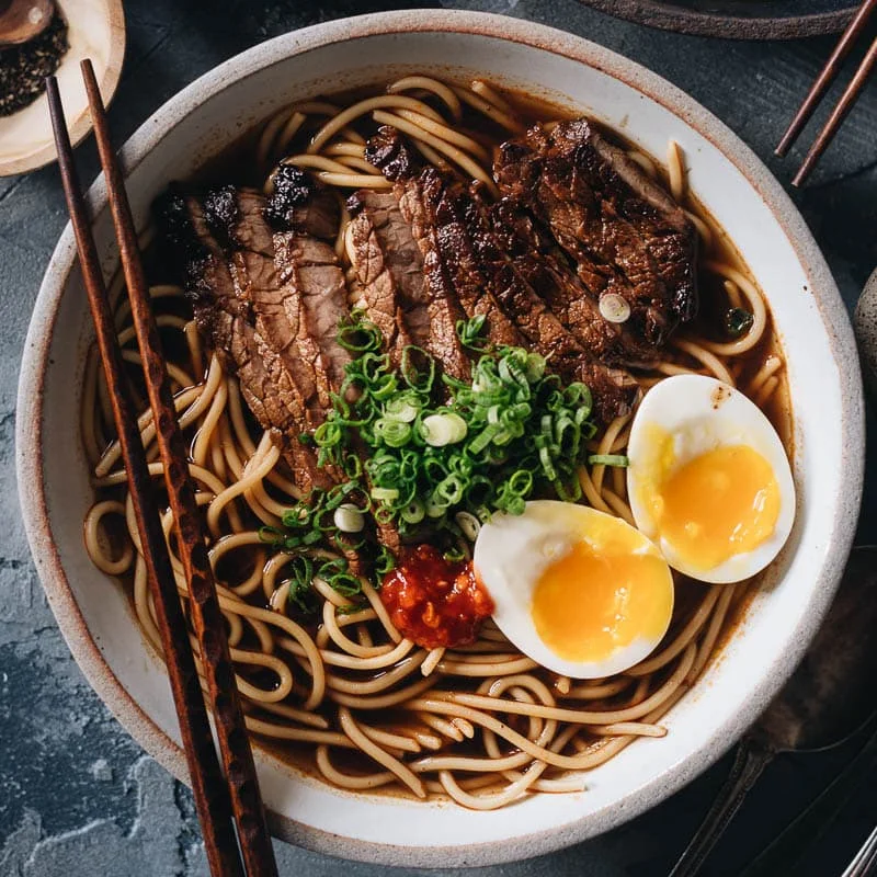 Yaka Mein (Beef Noodle Soup)