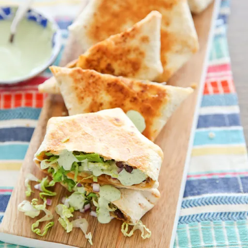 Wrap crujiente de ternera y queso