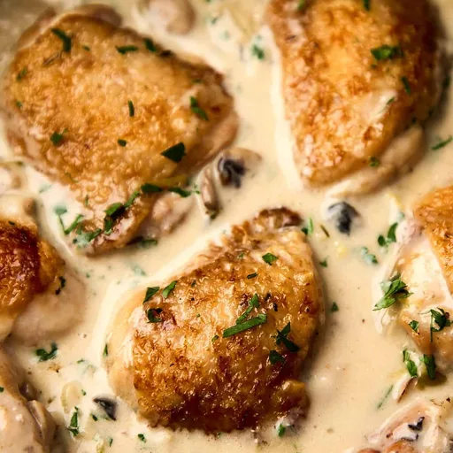 Chicken Fricassée (Authentic Creamy French Stew)