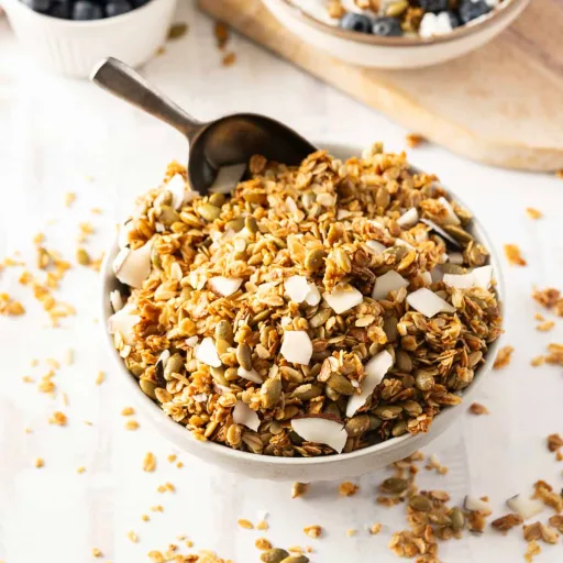 Honey Granola with Olive Oil