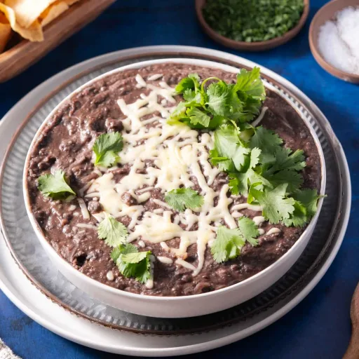 Refried Black Beans (Slow Cooker or Stovetop)