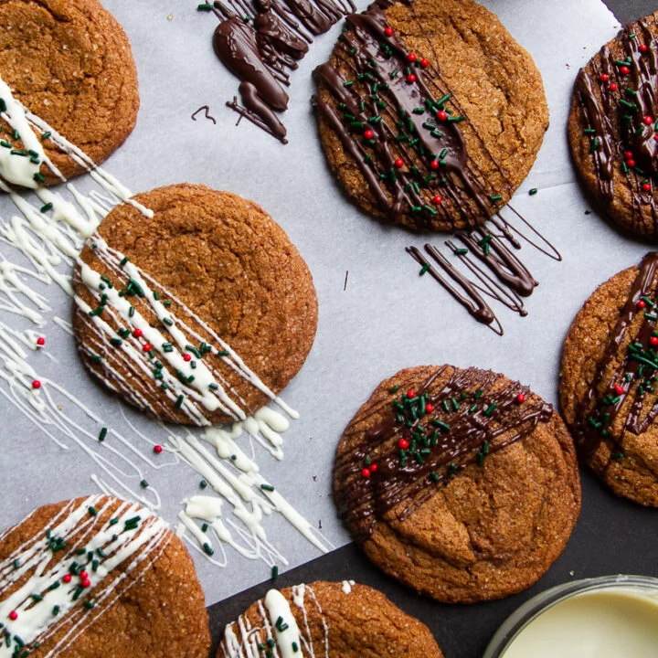 Biscuits moelleux au gingembre sans gluten