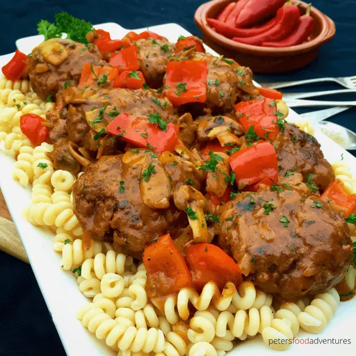 Russian Meatballs with Gravy