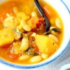Slow Cooker Autumn Vegetable Soup