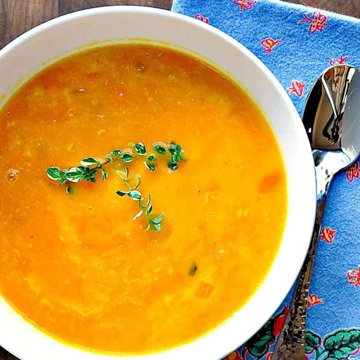 Winter Squash Soup with Gruyère