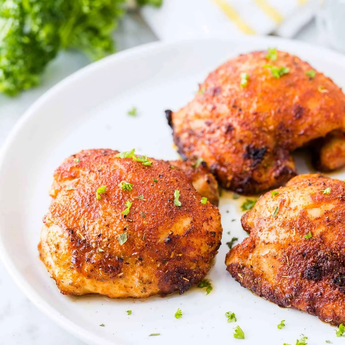 Air Fryer Chicken Thighs