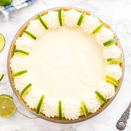 Tarta de lima sin horno