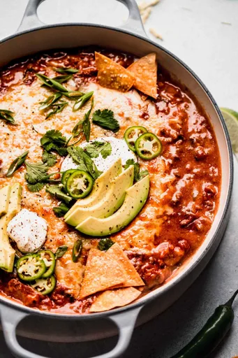 Beef Enchilada Dip