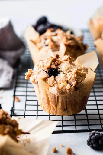 Muffins de zarzamora