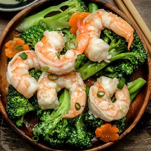 Shrimp and Broccoli Stir Fry