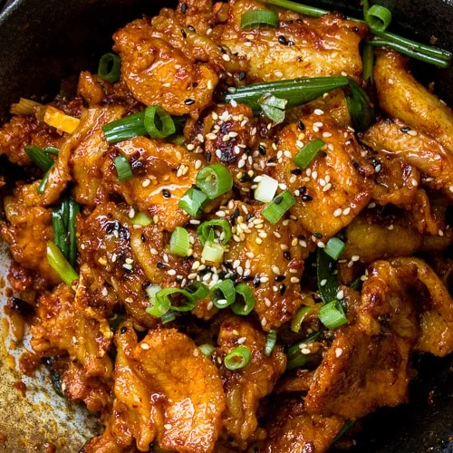 Spicy Korean Pork Bulgogi