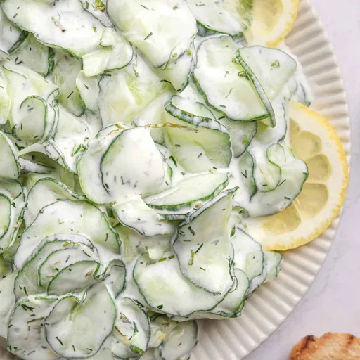 Cucumber Salad With Yogurt And Mint