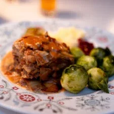 Carne Picada con Gratinado de Verduras