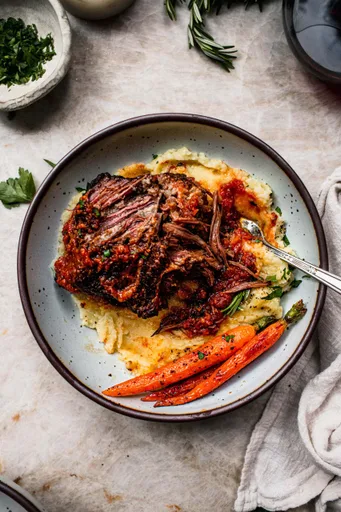 Costillas en olla de cocción lenta