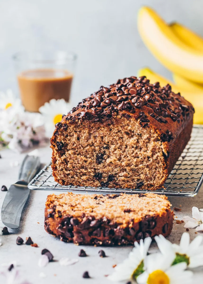 Vegan Chocolate Chip Banana Bread